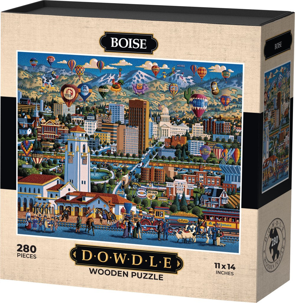 Boise - Wooden Puzzle