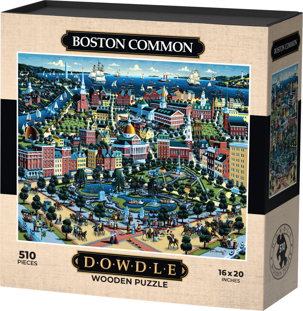 Boston Common - Wooden Puzzle