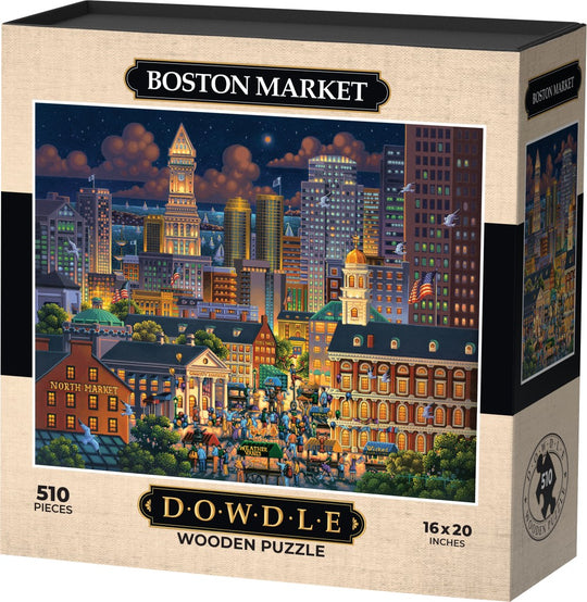 Boston Market - Wooden Puzzle