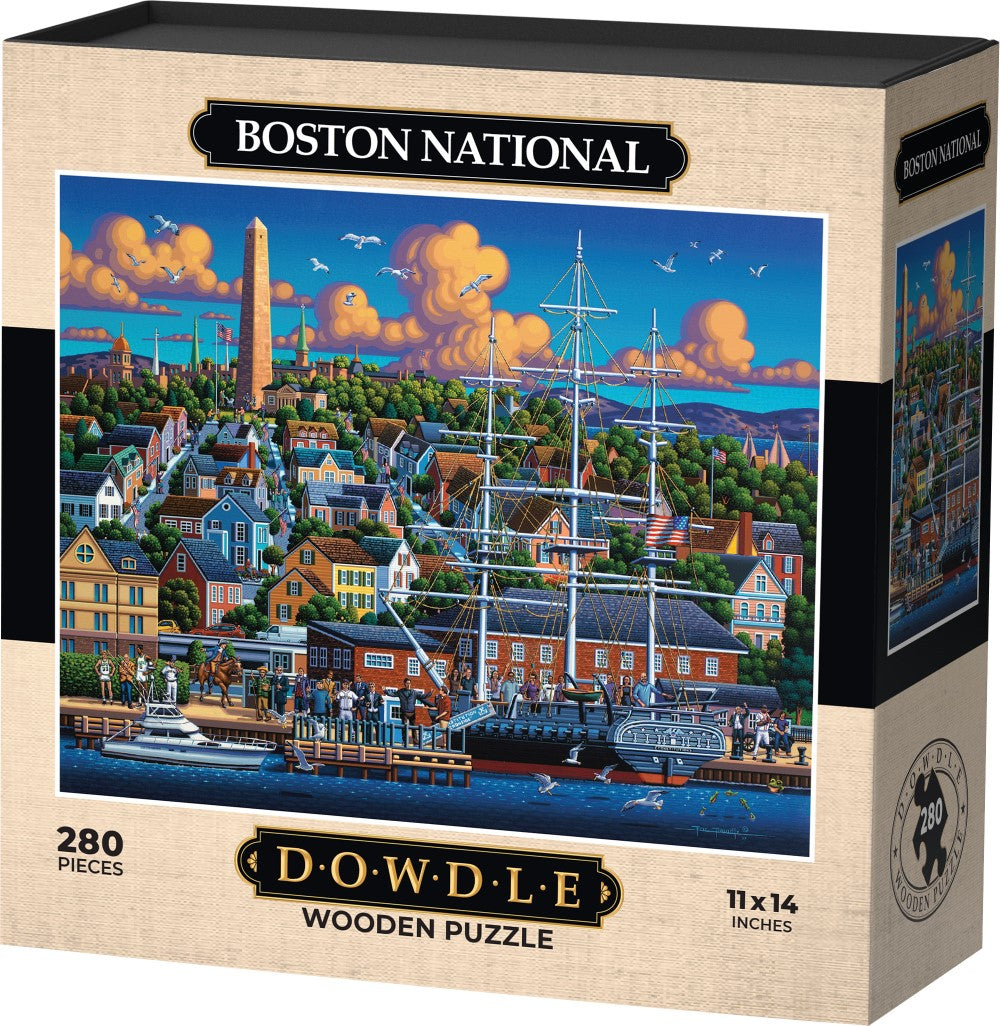 Boston National - Wooden Puzzle