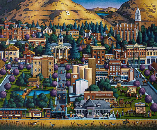 Brigham City Canvas Gallery Wrap