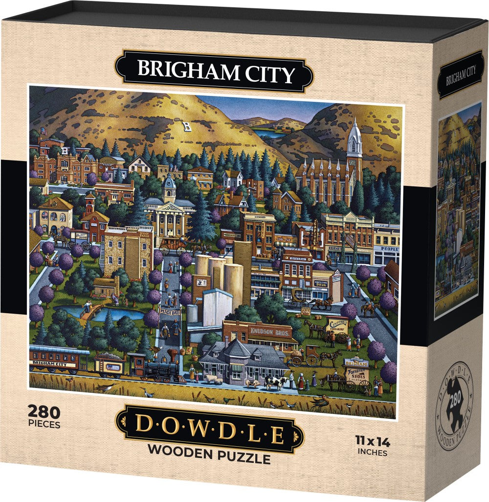 Brigham City - Wooden Puzzle