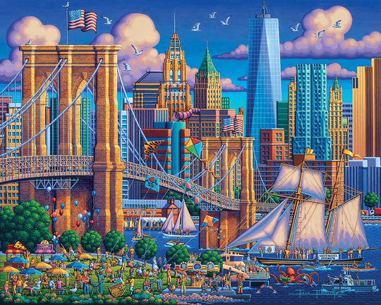 Brooklyn Bridge - Wooden Puzzle
