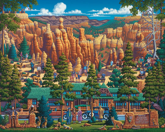 Bryce Canyon - Wooden Puzzle