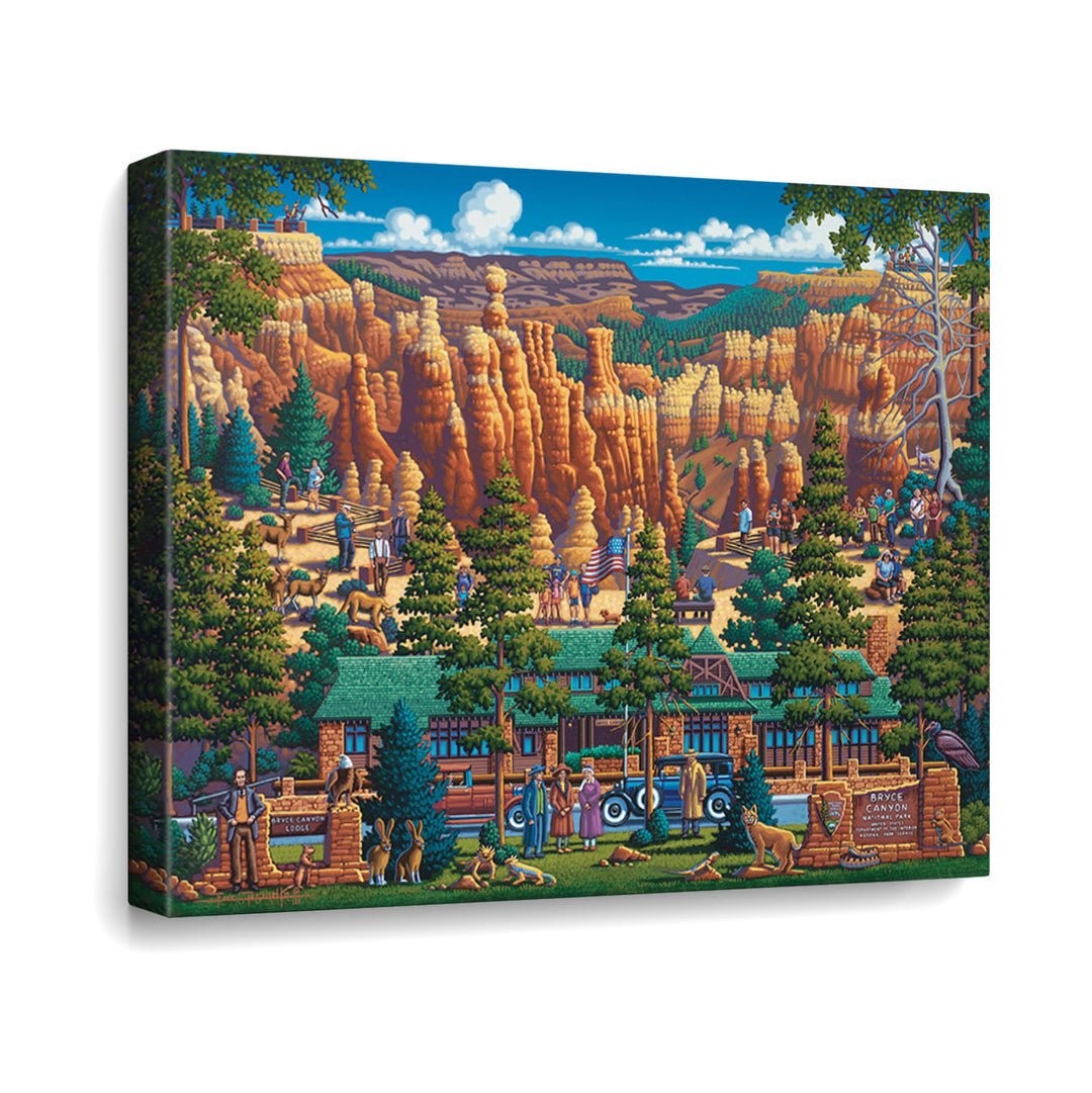 Bryce Canyon National Park Canvas Gallery Wrap