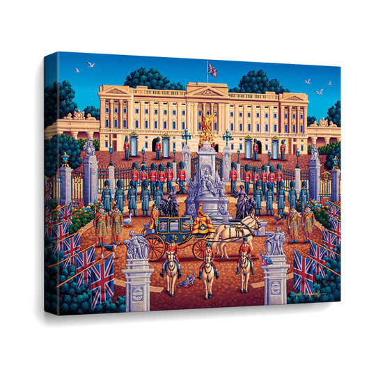 Buckingham Palace Canvas Gallery Wrap