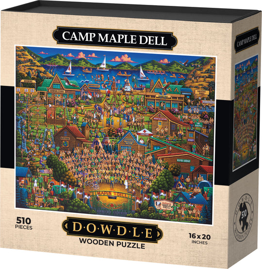 Camp Maple Dell - Wooden Puzzle