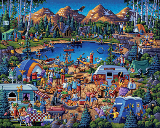 Camping Adventure - Personal Puzzle - 210 Piece