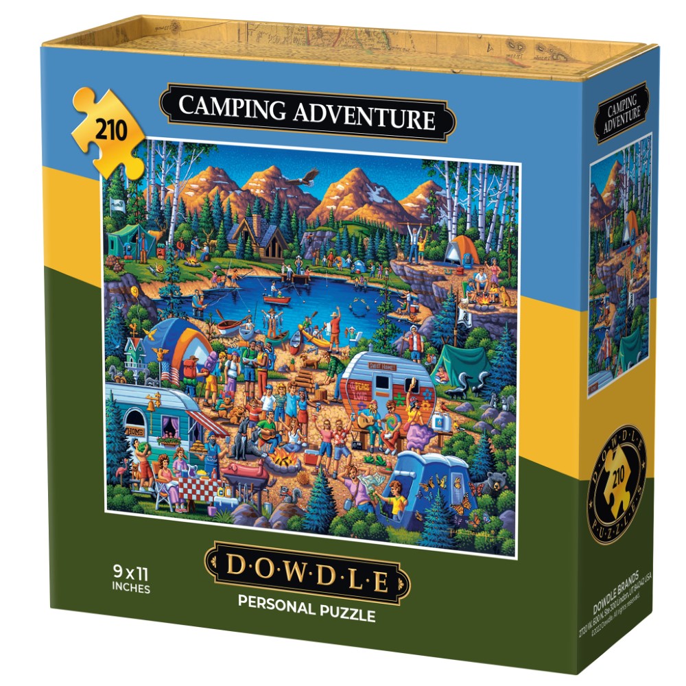 Camping Adventure - Personal Puzzle - 210 Piece