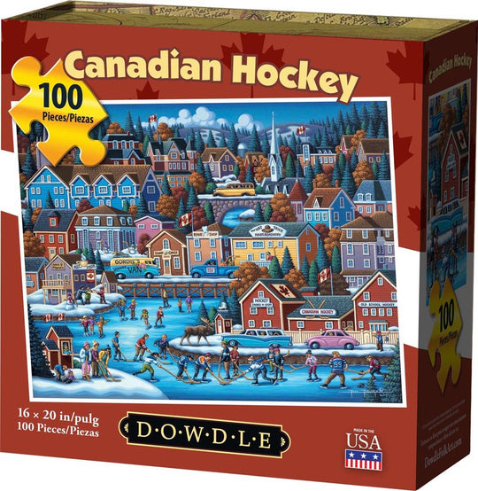 Canadian Hockey - 100 Piece