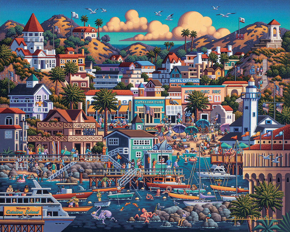 Catalina Island - Personal Puzzle - 210 Piece