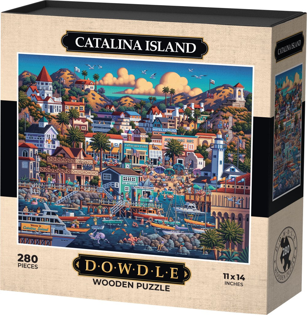 Catalina Island - Wooden Puzzle