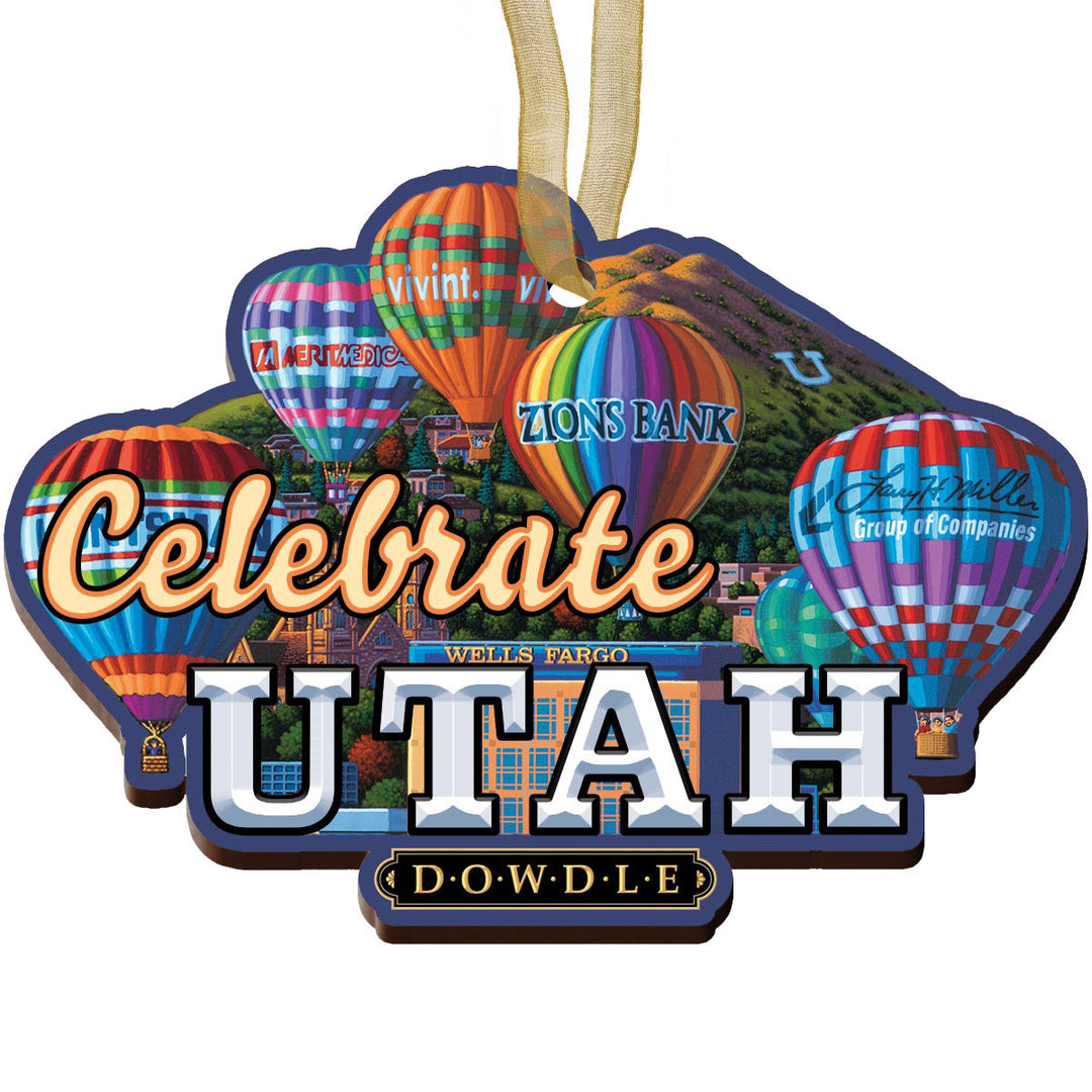DOWDLE - Celebrate Utah - Ornament