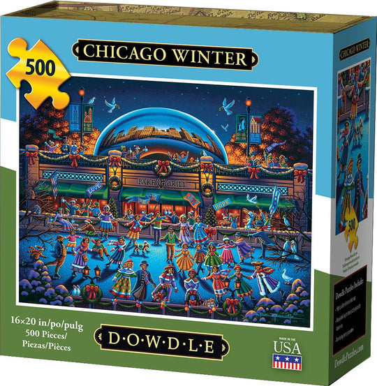 Chicago Winter - 500 Piece