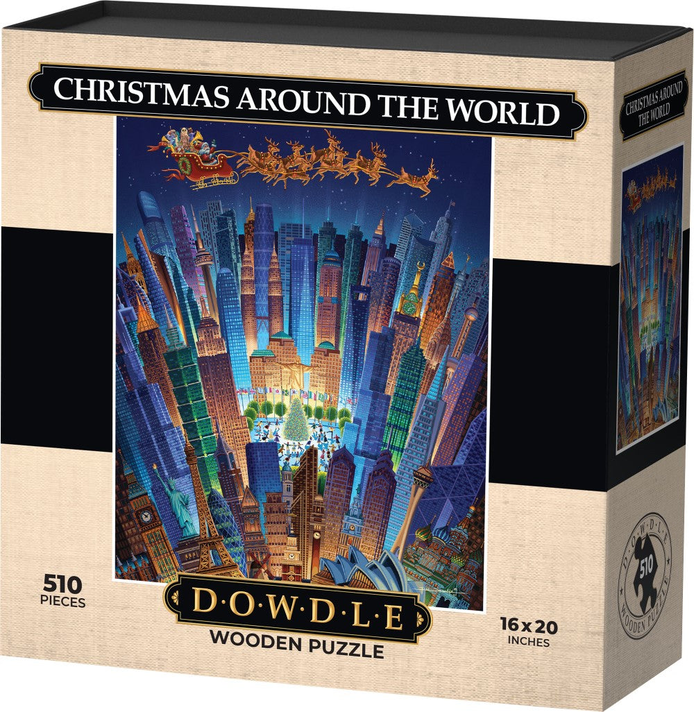Christmas Around the World - Wooden Puzzle