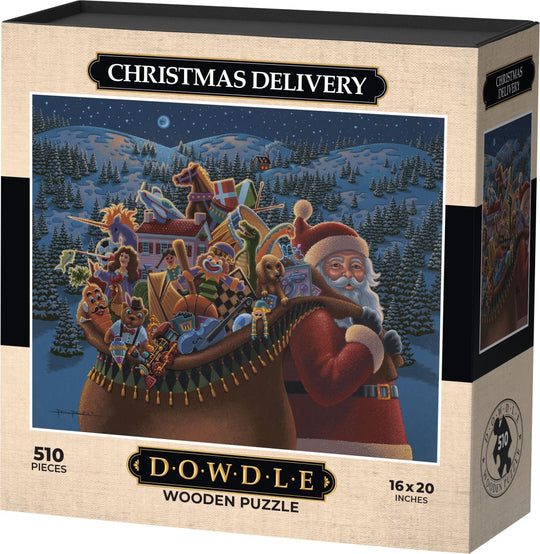 Christmas Delivery - Wooden Puzzle