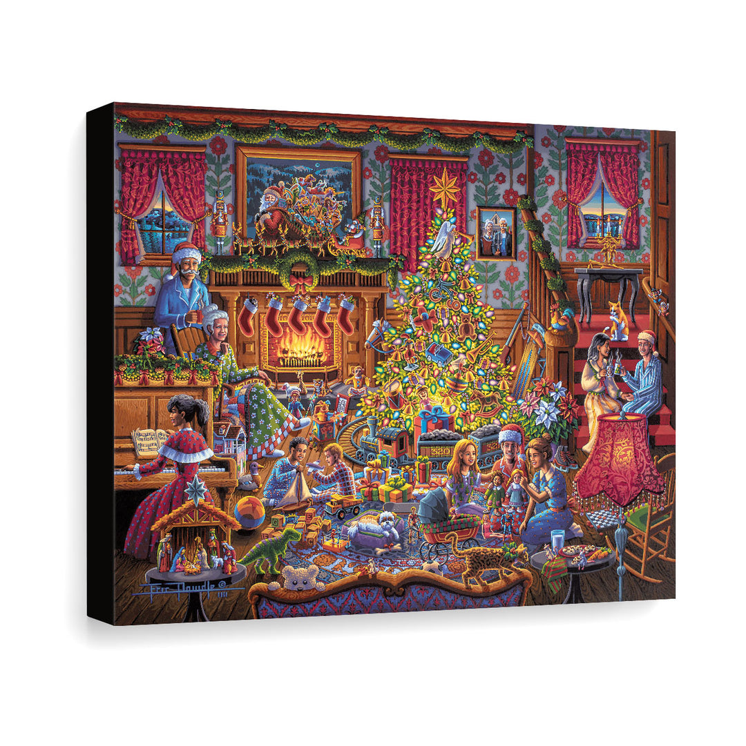 Christmas Morning - Canvas Gallery Wrap