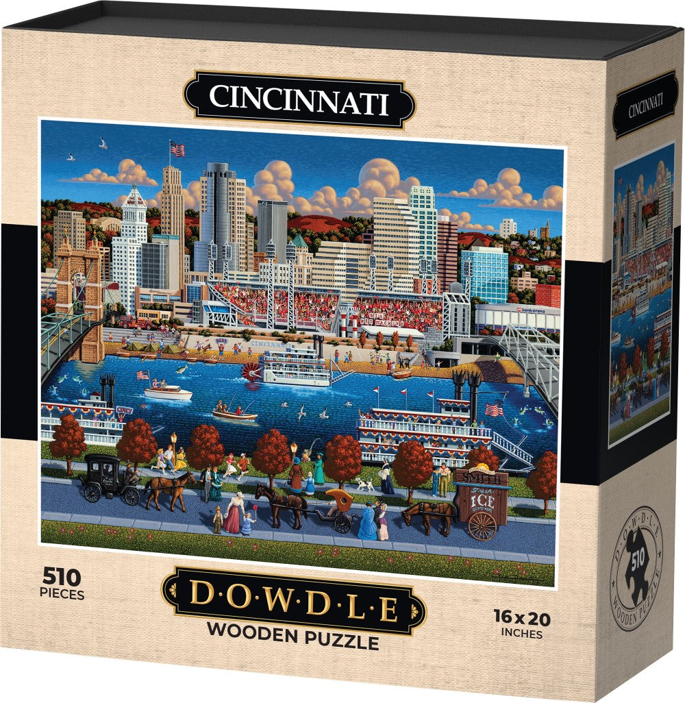 Cincinnati - Wooden Puzzle