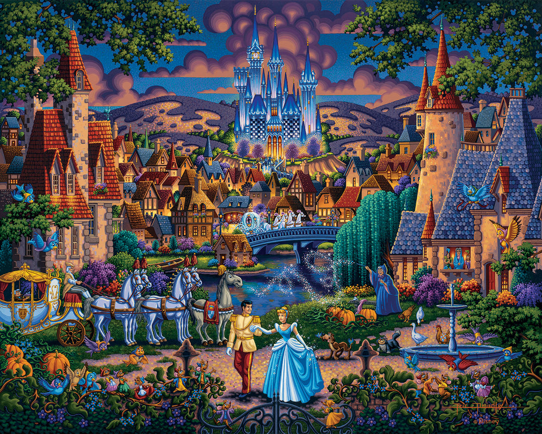 Cinderella's Enchanted Evening Art Print