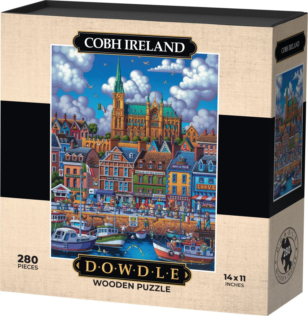 Cobh Ireland - Wooden Puzzle