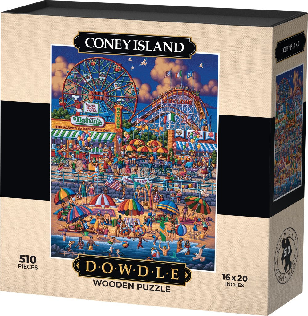 Coney Island - Wooden Puzzle