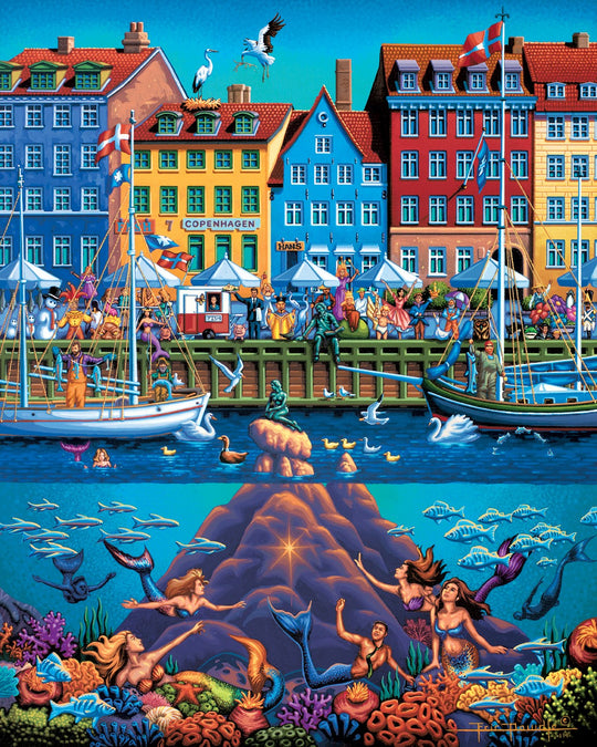 Copenhagen Canvas Gallery Wrap