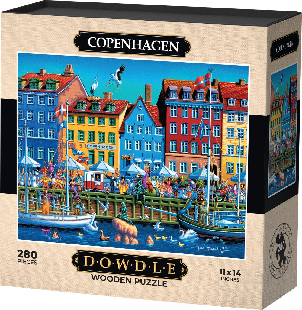 Copenhagen - Wooden Puzzle