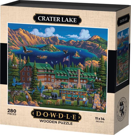 Crater Lake - Wooden Puzzle
