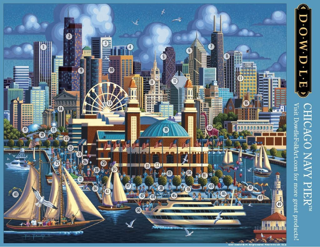 Chicago Navy Pier - 1000 Piece