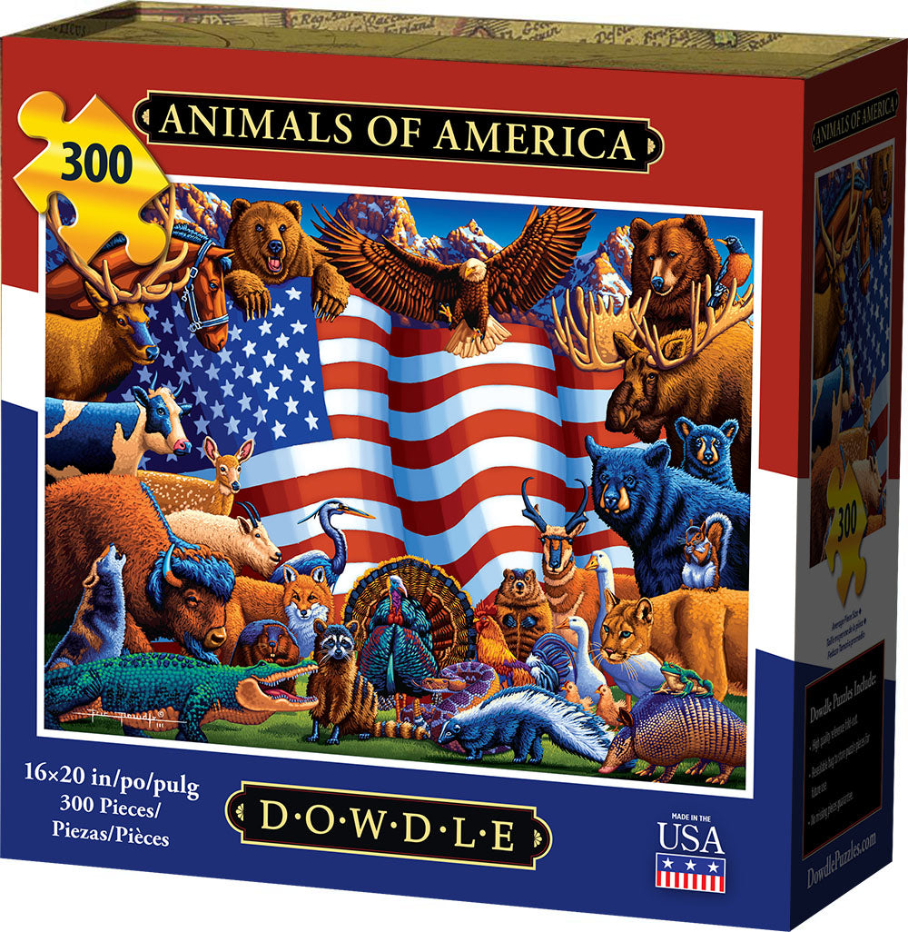 Animals of America - 300 Piece