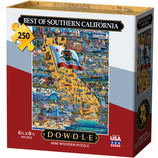 Best of Southern California - Mini Puzzle - 250 Piece