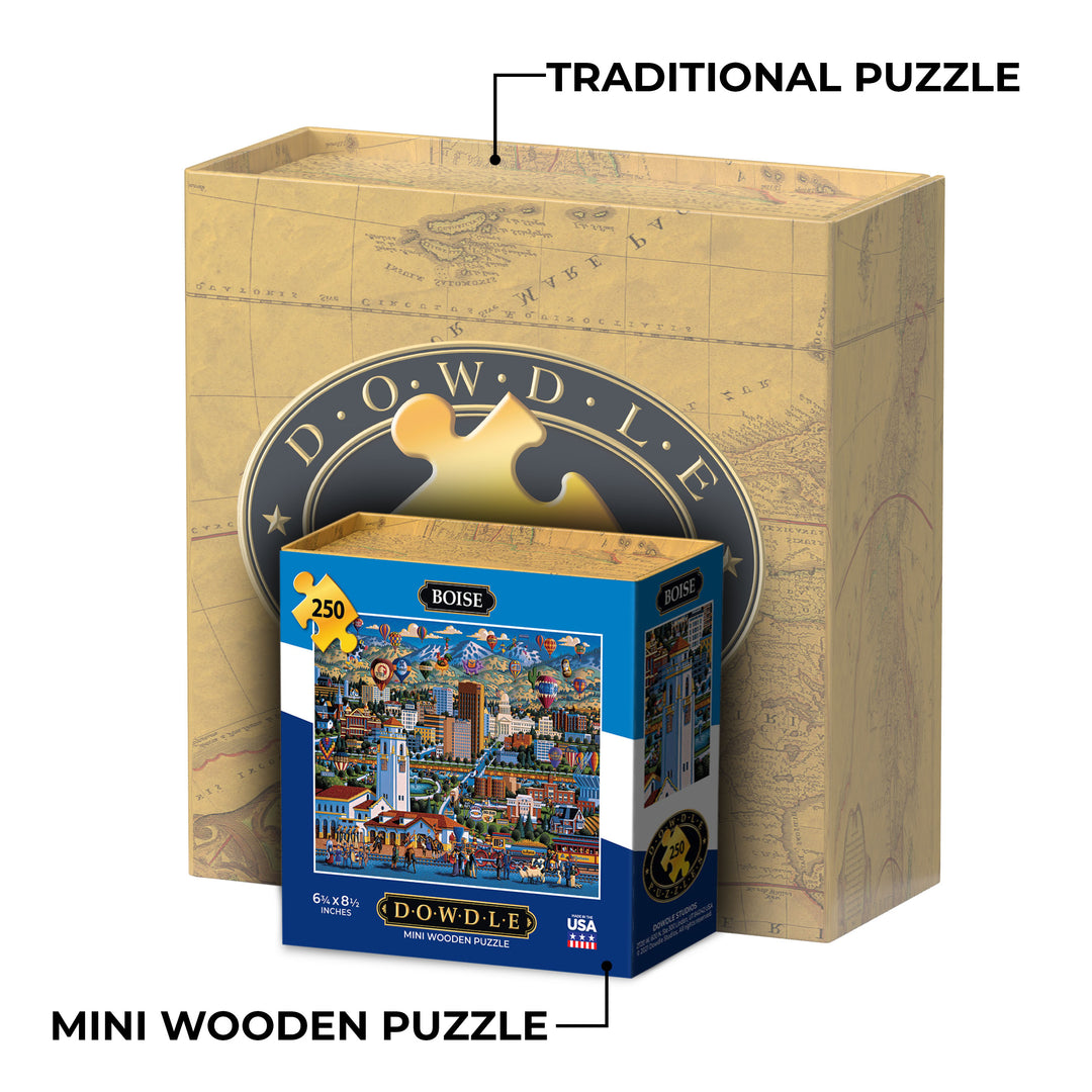 Boise - Mini Puzzle - 250 Piece