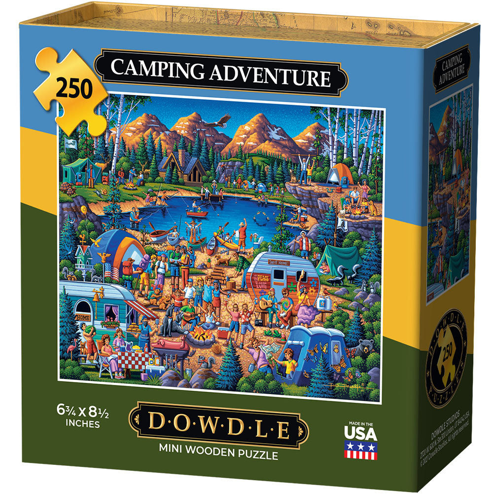 Camping Adventure - Mini Puzzle - 250 Piece