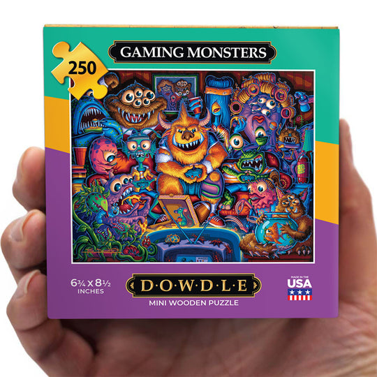 Gaming Monsters - Mini Puzzle - 250 Piece