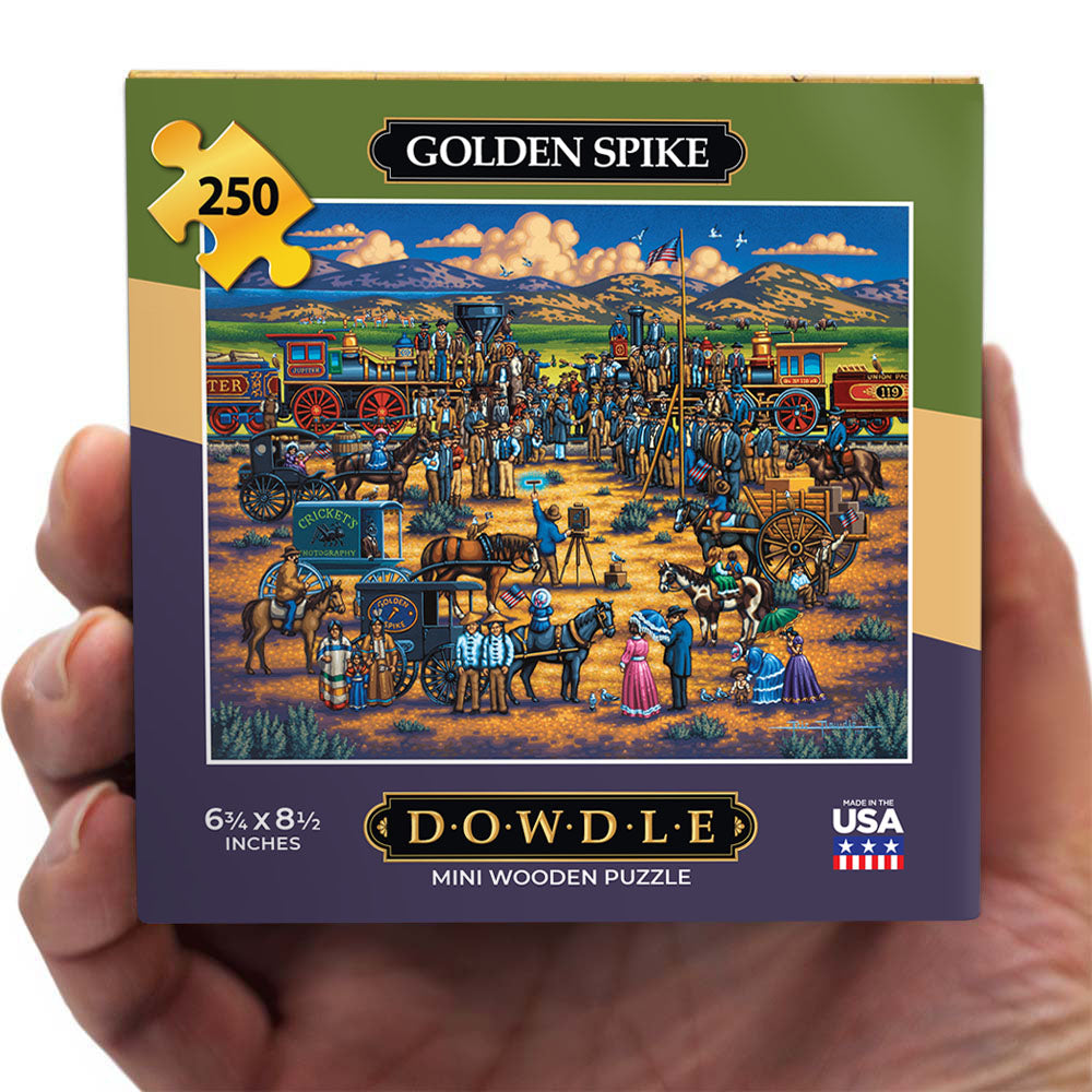 Golden Spike - Mini Puzzle - 250 Piece