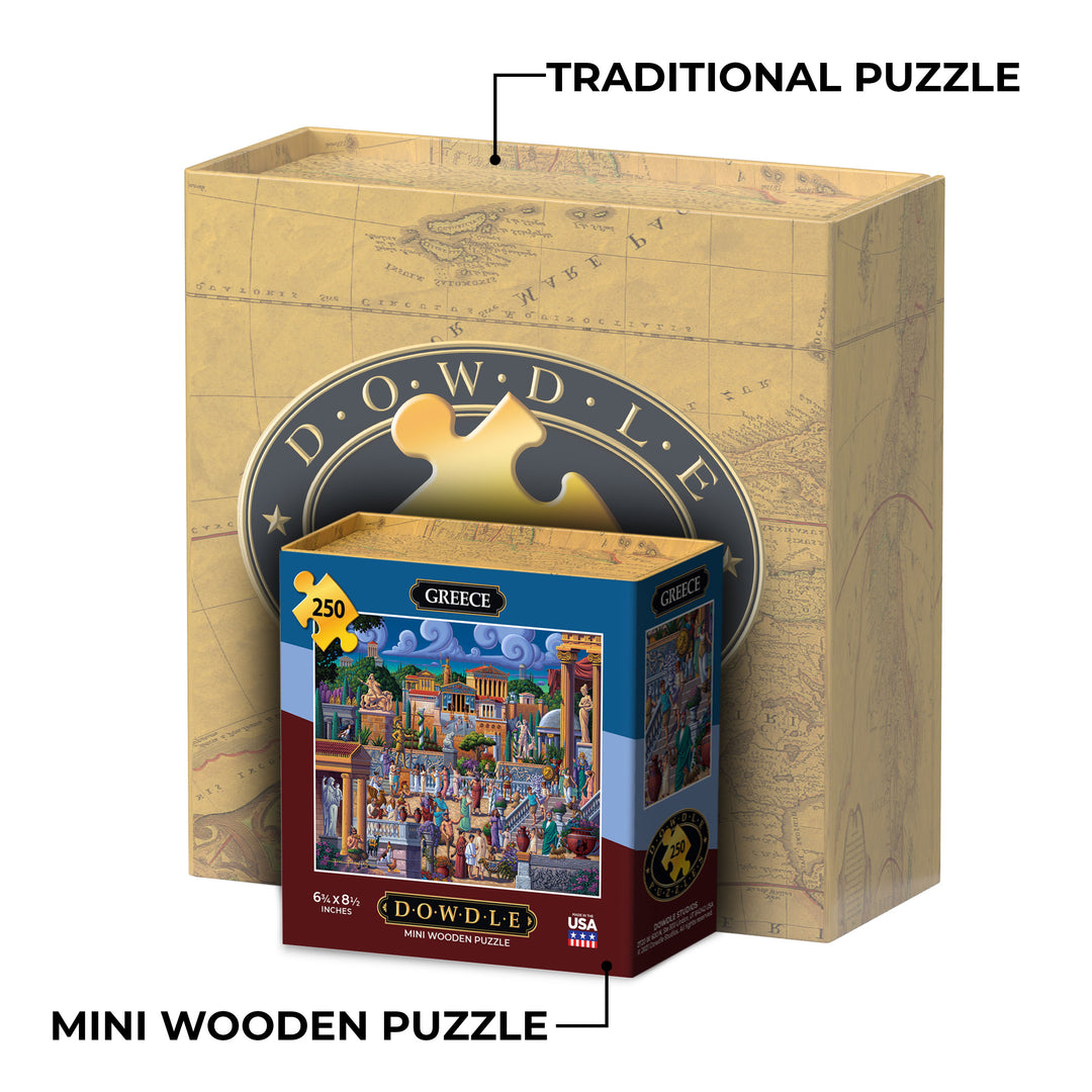 Greece - Mini Puzzle - 250 Piece