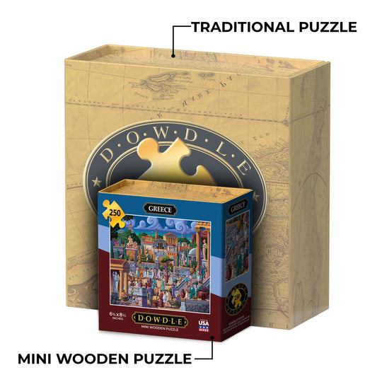 Greece - Mini Puzzle - 250 Piece