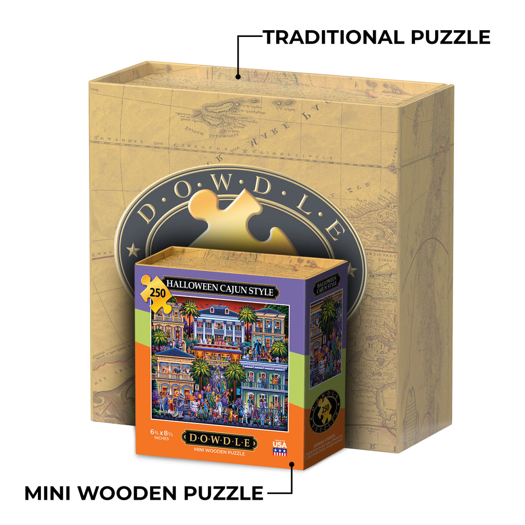 Halloween Cajun Style - Mini Puzzle - 250 Piece