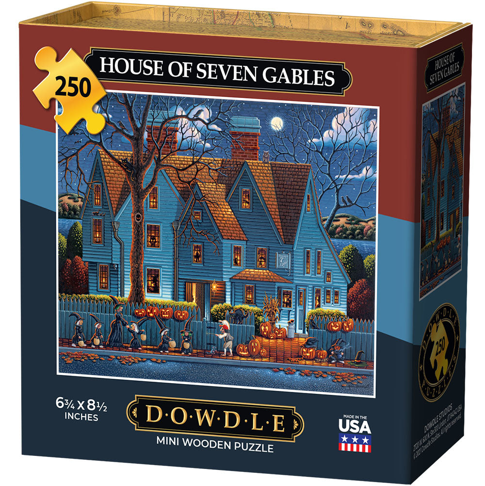 House of Seven Gables - Mini Puzzle - 250 Piece
