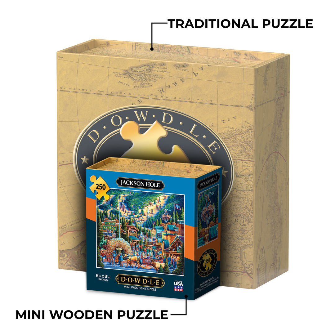 Jackson Hole - Mini Puzzle - 250 Piece