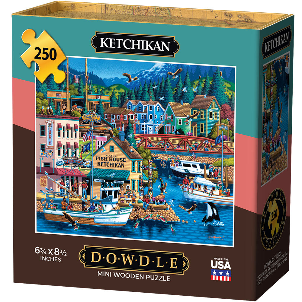 Ketchikan - Mini Puzzle - 250 Piece