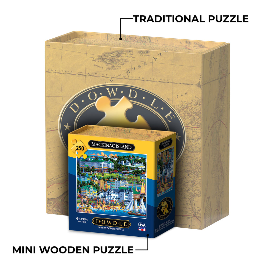 Mackinac Island - Mini Puzzle - 250 Piece