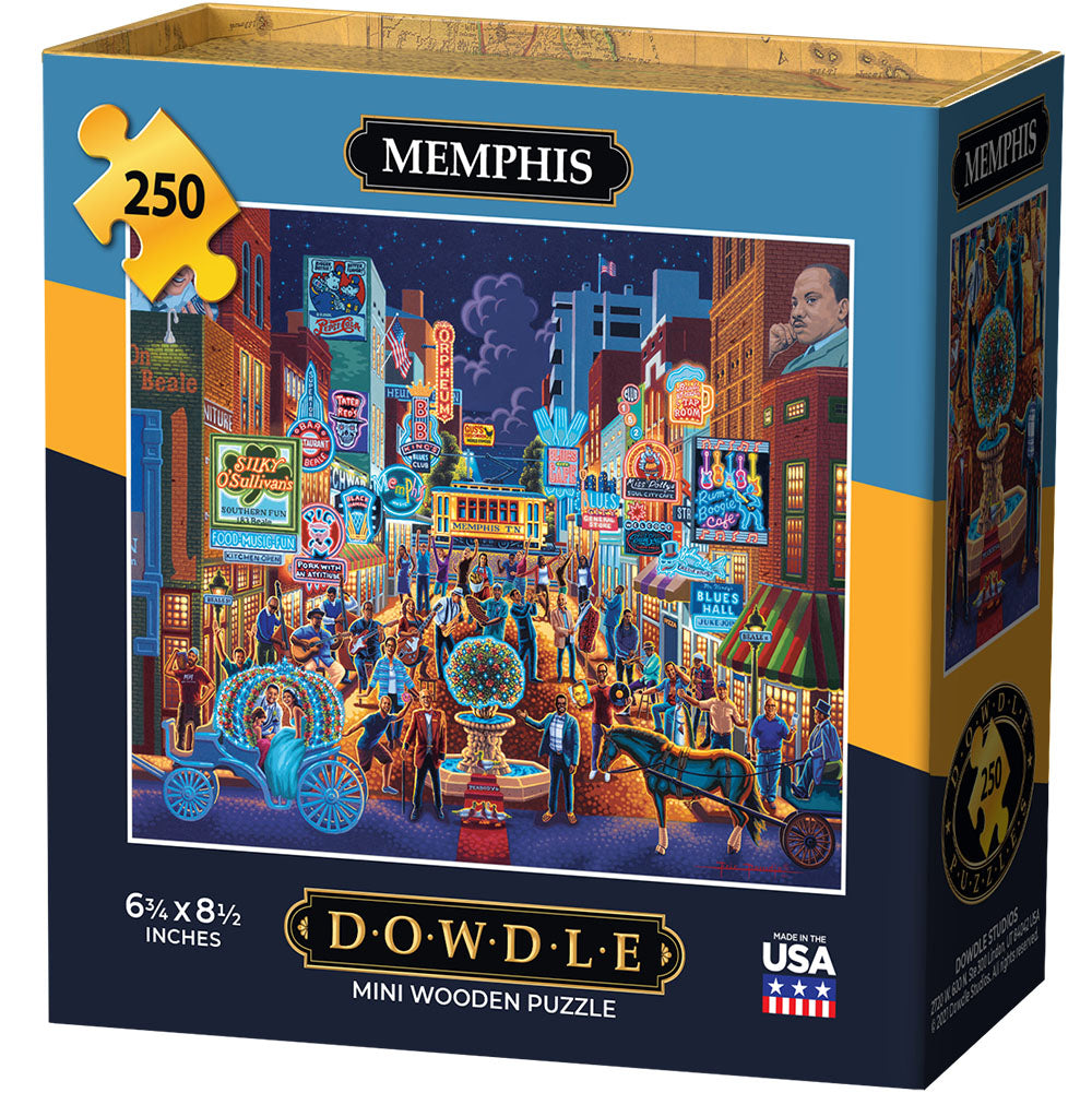 Memphis - Mini Puzzle - 250 Piece