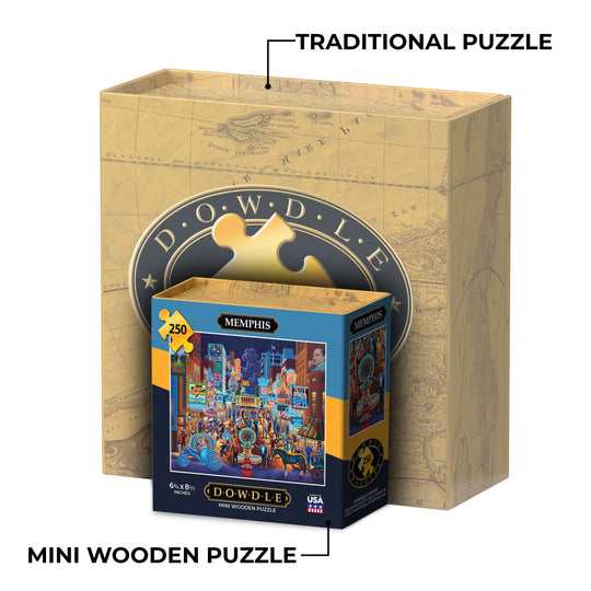 Memphis - Mini Puzzle - 250 Piece