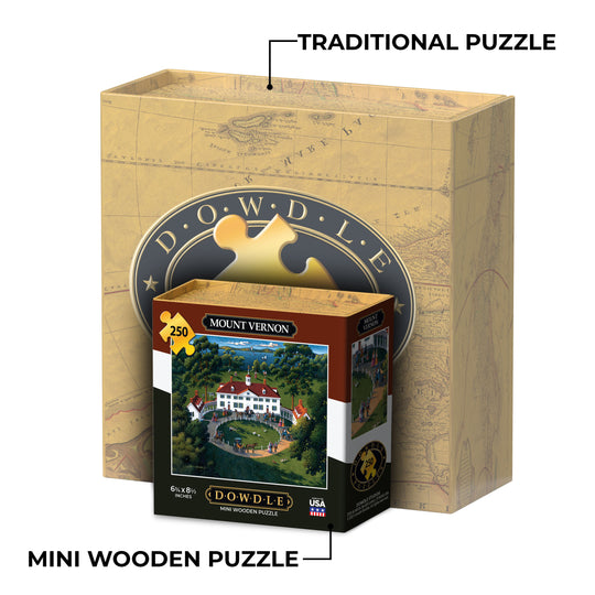 Mount Vernon - Mini Puzzle - 250 Piece