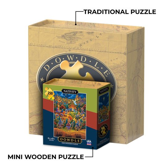 Nativity - Mini Puzzle - 250 Piece
