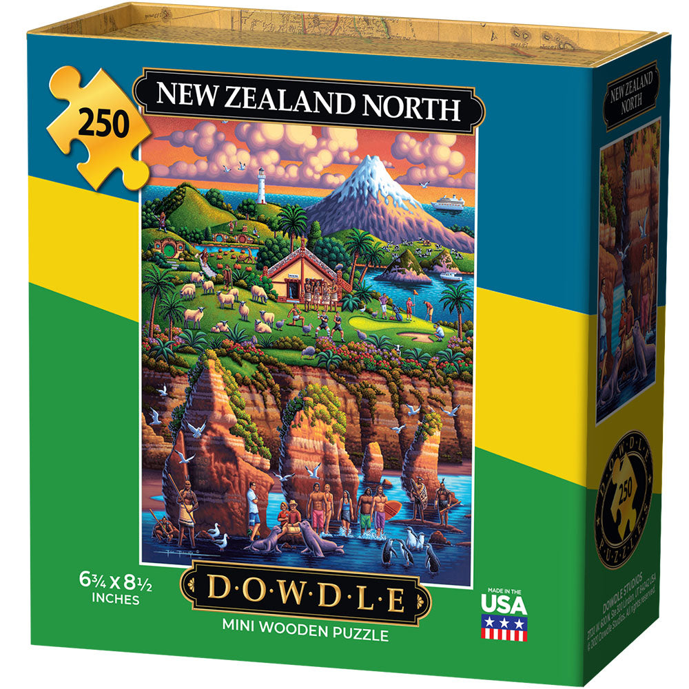 New Zealand North - Mini Puzzle - 250 Piece