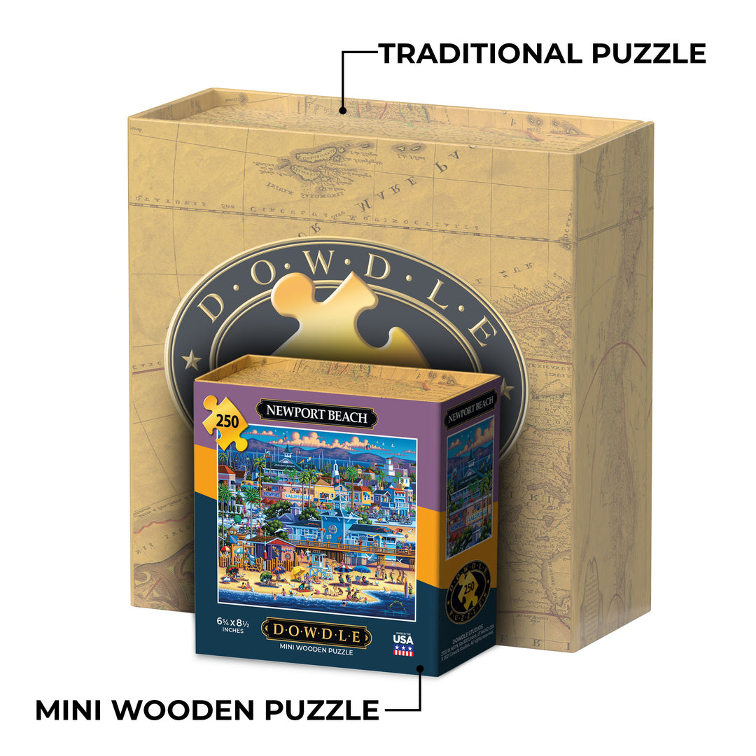 Newport Beach - Mini Puzzle - 250 Piece