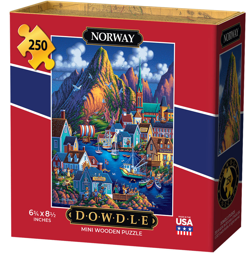 Norway - Mini Puzzle - 250 Piece