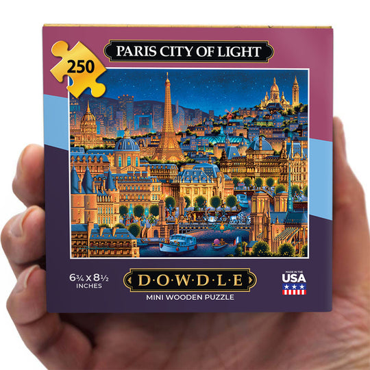 Paris City of Lights - Mini Puzzle - 250 Piece